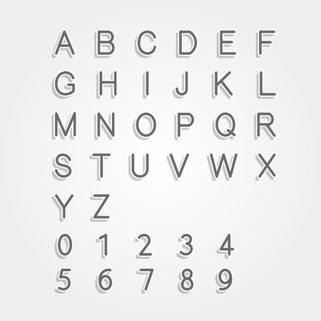 製図用紙のアルファベット。IDEE フレーム付き　ポスター。ベクトル図面スケッチ フォント文字